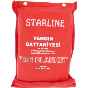 Starline 2x1.6 Metre 10 Adet Yangın Battaniyesi