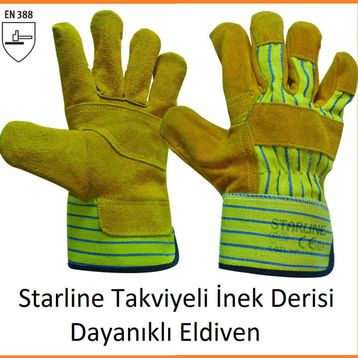 Starline E-021-SR Deri Eldiven