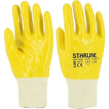 Starline E-206-y No:9 Koruyucu Nitril Eldiven