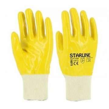 Starline E-206-y No:9 Koruyucu Nitril Eldiven