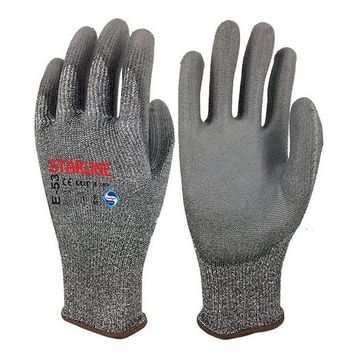 Starline E-53 Gri Kesilme Dirençli Eldiven