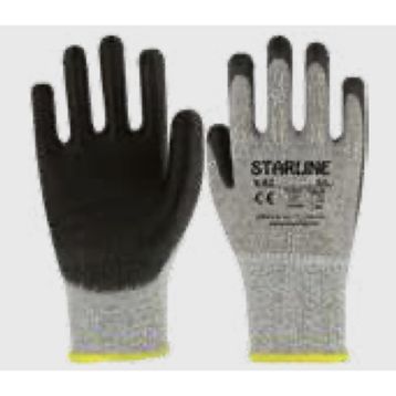 Starline E-63 PU Kaplı Kesilme Dirençli İş Eldiveni