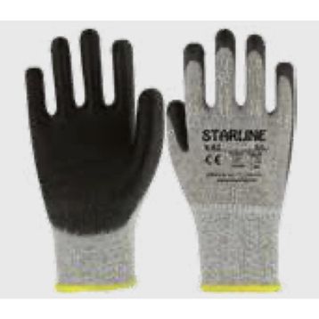 Starline E-63 PU Kaplı Kesilme Dirençli İş Eldiveni