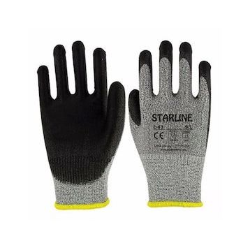 Starline E-63 PU Kaplı Kesilme Dirençli İş Eldiveni