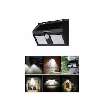 Starmax SM-8011 Sensörlü Çiftli 40 Ledli Solar Led Duvar Tipi Aplik