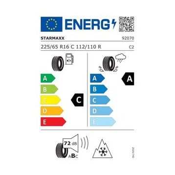 Starmaxx Prowin St950 225/65R16c 112/110R M+S 3Pmsf Hafif Ticari Kış Lastiği 2025
