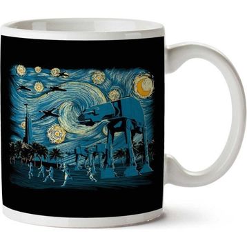Starry Night At Scarif Rogue One Baskılı Kupa
