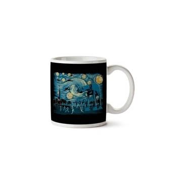 Starry Night At Scarif Rogue One Baskılı Kupa