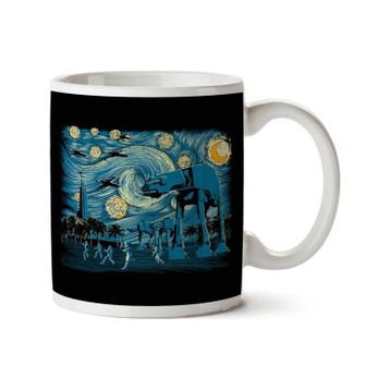 Starry Night At Scarif Rogue One Baskılı Kupa
