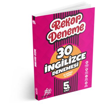 Startfen Yayınları 5. Sınıf İngilizce Rekor Deneme