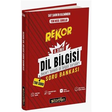 Startfen Yayınları 8. Sınıf Dil Bilgisi Rekor Soru Bankası