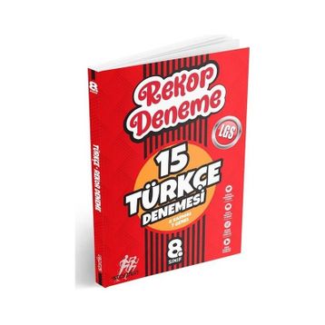 Startfen Yayınları 8. Sınıf Türkçe Rekor Deneme
