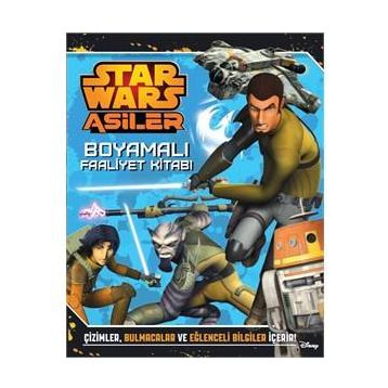 Starwars Asiler Boyamalı Faaliyet Kitabı - kollektif