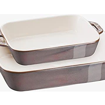 Staub 2 Dikdörtgen Fırın Kabı Seti