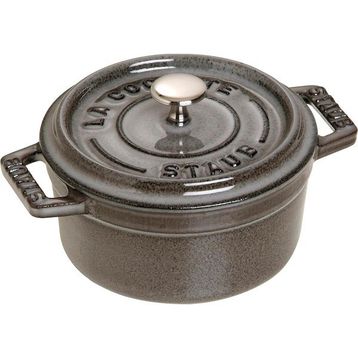 Staub 405001060 10 CM Yuvarlak Gri Mini Döküm Tencere