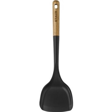 Staub 405031010 Silikon Wok Spatula 30 cm Siyah