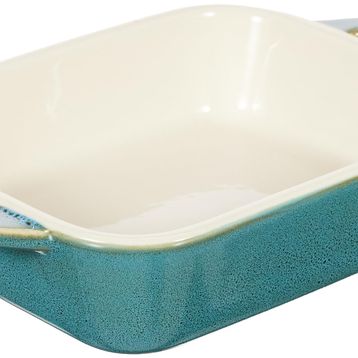 Staub ‎40511-881 Antik Turkuaz Seramik Dikdörtgen Fırın Kabı