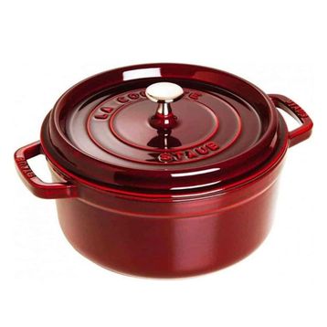 Staub Cocotte 26 Cm Yeşil Yuvarlak Tencere
