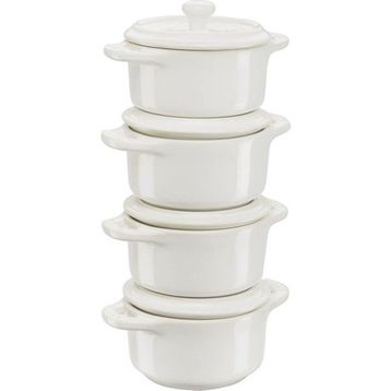 Staub Mini Cocotte Set 4'lü Yuvarlak Ceramic Tava Setleri