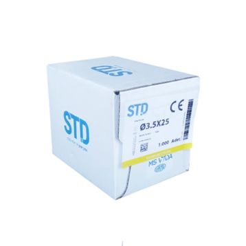 STD 3.5x16 1000 Adet Sunta Vidası