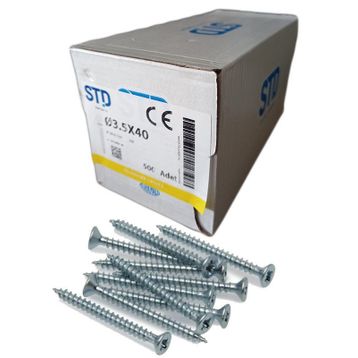 STD 3.5x40 500 Adet Sunta Vidası
