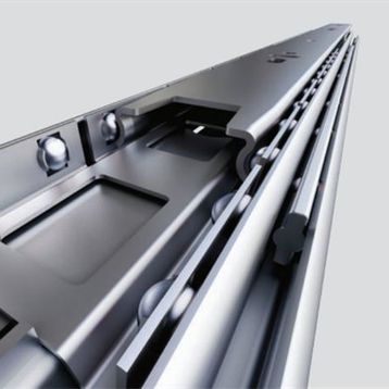 STD 35 mmx350 mm Teleskopik Çekmece Rayı