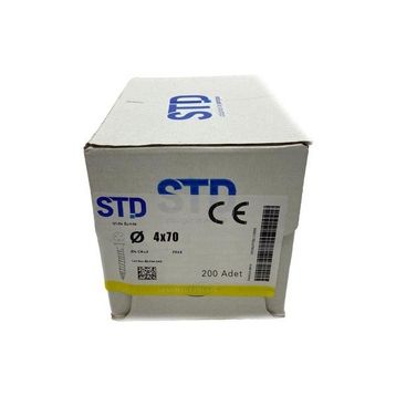 STD 4.0x70 200 Adet Sunta Vidası