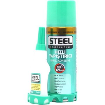 Steel 200 ml Hızlı Yapıştırıcıı Seti