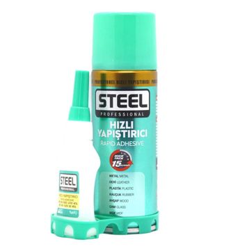 Steel 200 ml Hızlı Yapıştırıcıı Seti