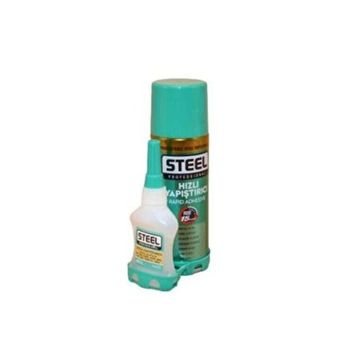 Steel 200 ml Hızlı Yapıştırıcıı Seti