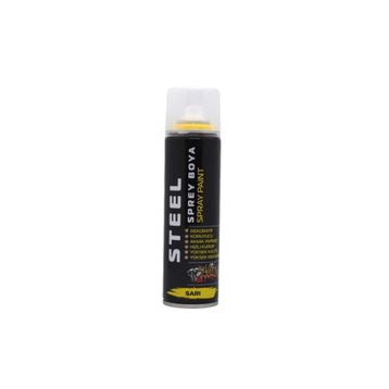 Steel 200 ml Sarı Sprey Boya