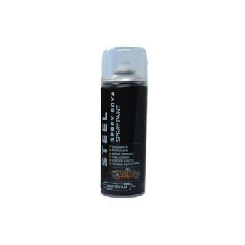 Steel Mat Siyah 200 ml Sprey Boya
