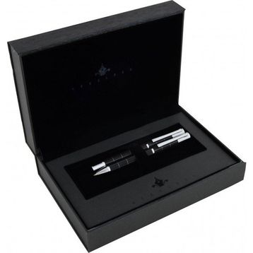 Steelpen 1001DT Active Serisi Slayt Siyah Dolma ve Tükenmez Kalem