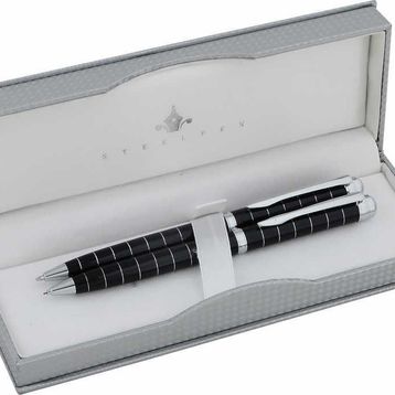 Steelpen 283 Vision Siyah Versatil-Tükenmez Kalem Seti