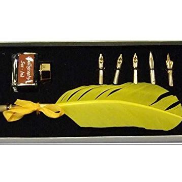 Steelpen CS-0212 Sarı Kaligrafi Seti