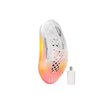 SteelSeries Aerox 3 Wireless Gen 2 Ghost RGB Şarjlı Kablosuz Gaming Mouse
