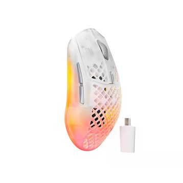 SteelSeries Aerox 3 Wireless Gen 2 Ghost RGB Şarjlı Kablosuz Gaming Mouse