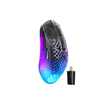 SteelSeries Aerox 3 Wireless Gen 2 Shadow RGB Şarjlı Kablosuz Gaming Mouse