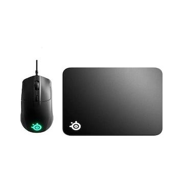 SteelSeries Rival 3 Kablolu Oyuncu Mouse + Qck Mouse Pad