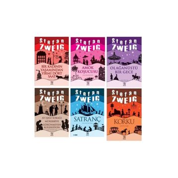 Stefan Zweig Seti (6 Kitap Takım) - stephan zweig