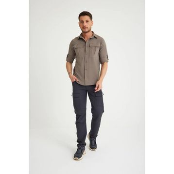Steinbock 50510 Tactical Camel Erkek Yazlık Gömlek