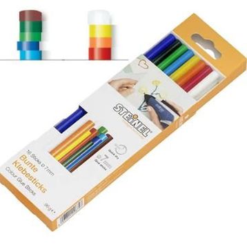 Steinel 006969 7mm Karışık Renkli Mum Silikon Çubuk