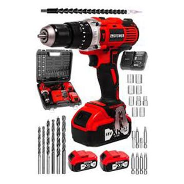 Steiner Germany Technology Darbeli 58 V 5 Ah Red XR Li-İ-Ion Çift Akülü Şarjlı Vidalama Matkap Pro Set