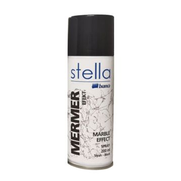 Stella Mermer Efekti 200 ml Siyah Sprey