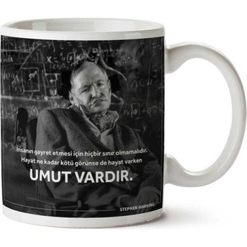 Stephen Hawking Umut Vardır Baskılı Kupa
