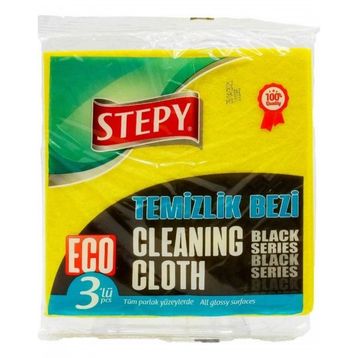 Stepy Black 3'lü Sarı Bez