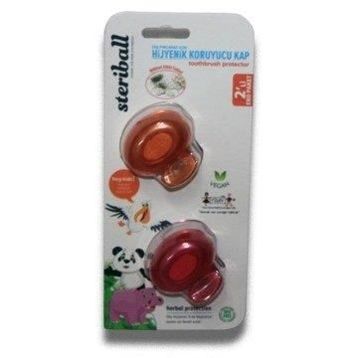 Steriball 2'li Hijyenik Diş Fırçası Koruyucu Kap