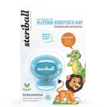 Steriball Aslan Hijyenik Diş Fırçası Koruma Kabı