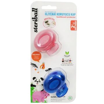 Steriball Diş Fırçası İçin Koruyucu Hijyenik Erkek Kids Kap
