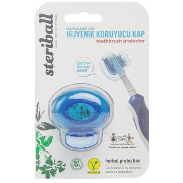 Steriball Mavi Diş Fırçası Kabı